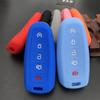 ZAD Silicone Car Key Cover Case For Ford Escape Explorer Edge Flex Focus TaurusLincoln MKS MKT MKX Taurus Lincoln Mustang Fob