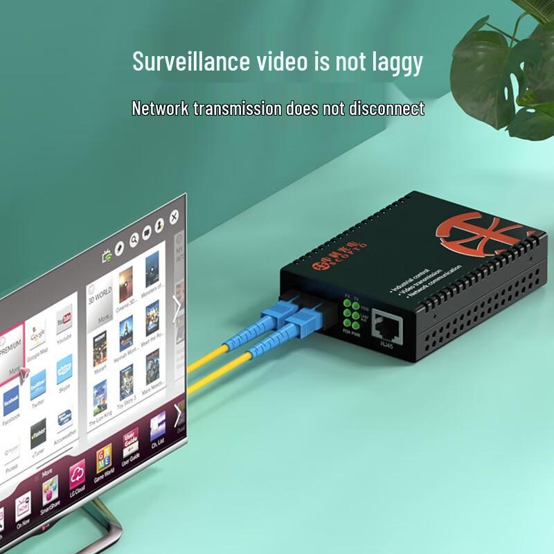 ZK-GE Telecom-Grade Gigabit Single-Mode Fiber Optic Transceiver
