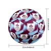 Burnley FootballPrinted Size 5 Soccer Ball, Anti Slip Adult Match Football Souvenir for Football Fans