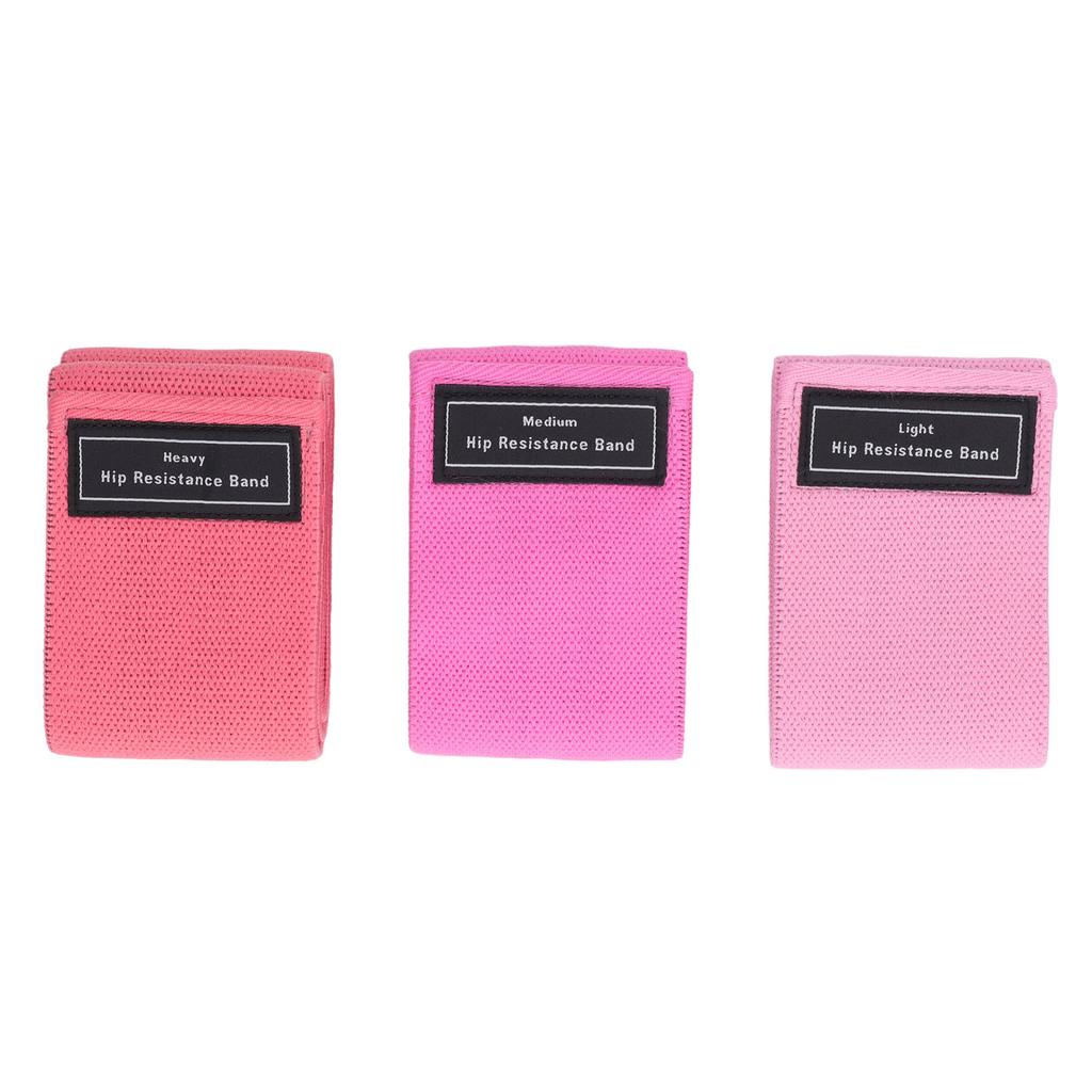 3PCS Resistance Bands Elastic High Pulling Force Exercise Workout Band for Legs Butt for Squat Hip