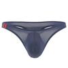 Men Briefs T Shape Thin High Elasticity Solid Color U Convex Pouch Male