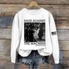 Women's Fashion Daily Versatile Casual Sweatshirts Long Sleeve Round Neck Top Sweatshirts