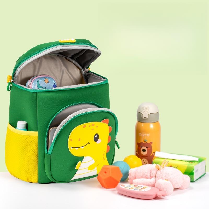  New Kindergarten Cartoon Backpack Boys and Girls Cute Fun Children's Double Shoulder Bag Baby Backpack