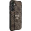 Guess Guhcs24Spgs4Tdw S24 S921 Brązowy/Brown Hardcase Grip Stand 4G Triangle Strass