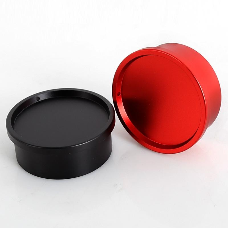 Agnicy 2 Inches Metal Focusing Seat Dust Cover Insertion Type with Hanging Cord Astronomical Telescope Accessories Black Red