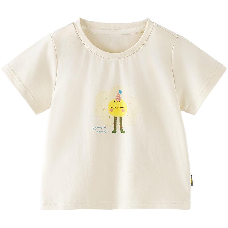 TONGTAI Girls  Modal Cotton Short Sleeve T-Shirt 120cm