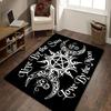 Moon & Star Non-Slip Mat - Ultra Soft Indoor/Outdoor Rug for Living Room & Bedroom, Celestial Home Decor