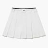 LECOQ GOLF Women'S Elastic Stretch Pleated Skirt _Whte Gr222Lsk42