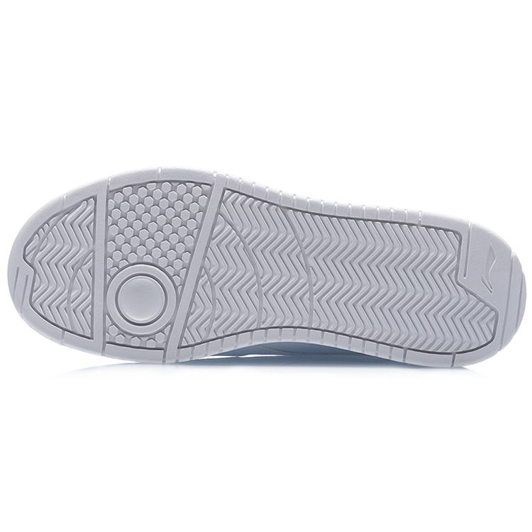 Li-Ning Youth Low-Top Skate Shoes Women Sneakers White Blue AGCP422-4