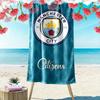 The Blues Poster Print Beach Towel, Large Soft Quick Dry Towel for Beach Camping Swimming
