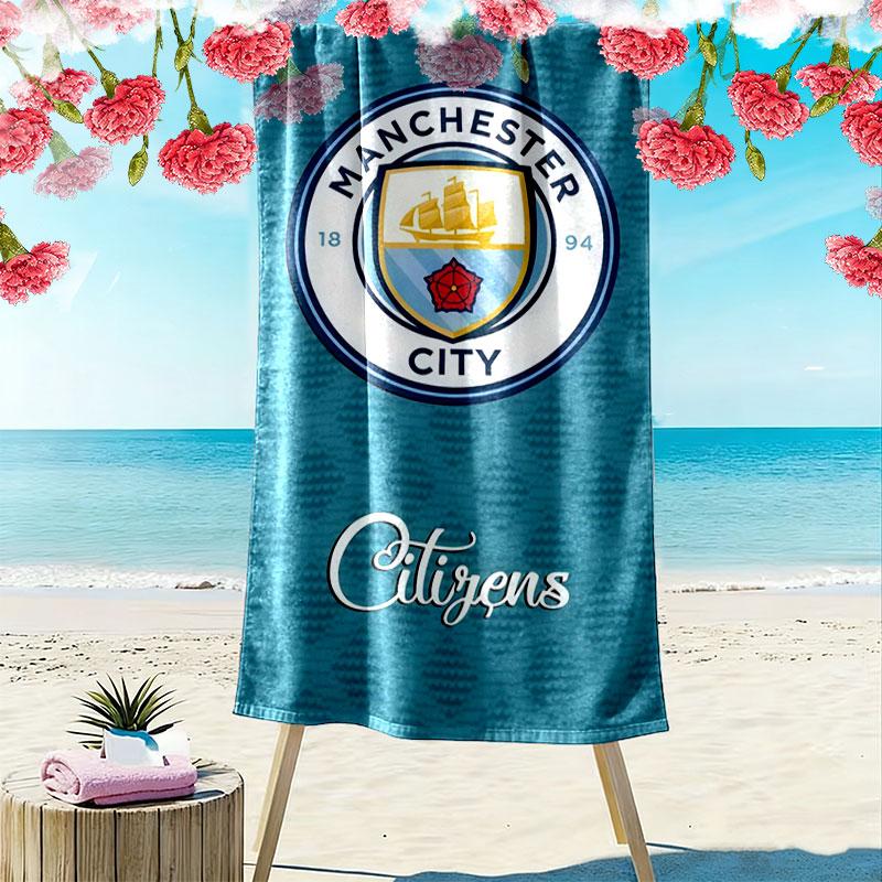 The Blues Poster Print Beach Towel, Large Soft Quick Dry Towel for Beach Camping Swimming