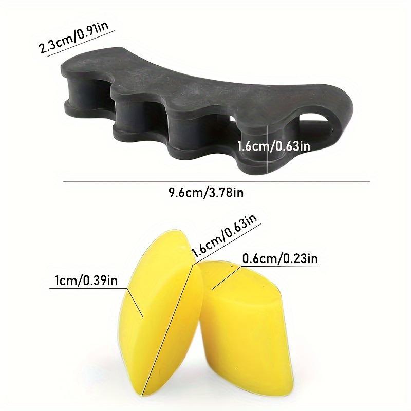 Soft And Comfortable Toe Separators: Adjustable Silicone Toe Spacers for Men And Women - Suitable for Daily Wear And Cycling Activities