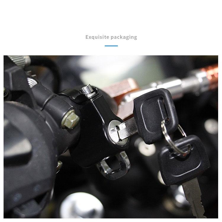 Motorcycle Safety Helmet Lock Anti-theft Fixed Multi-functional Portable Handlebar Lock Motorcycle Supplies