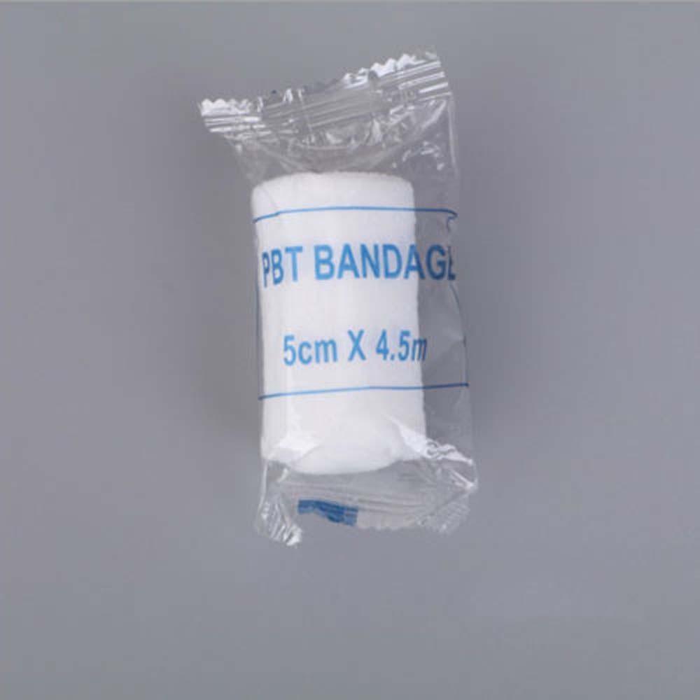 Wound Fixation Flexible Elastic Bandages White Bandage 5cmx4.5m First Aid Kit For Emergency Preparedness Sports Injuries
