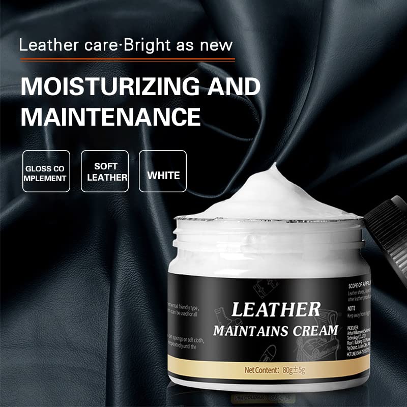 100g Car Interior Leather Softener Multi-purpose Leather Cream Intensive Leather Care and Nourishing Delicate Leather