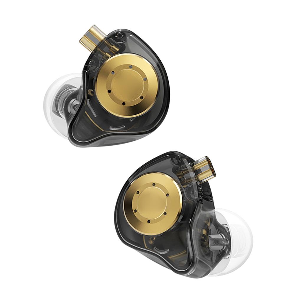 In Ear Stage Monitor Headphone Dual Magnetic Dynamic Unit Earphone Shock Bass Earbuds with 0.75mm Detachable Cable