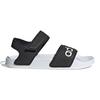 adidas Adilette Sandal K Space Leather Casual Comfortable Sandals Kids Sandals Black White FV6410