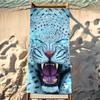 Leopard Towel Beach Towel Travel Lightweight Skin Friendly for Pool Beach Camping Cruise Summer