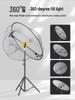 Adjustable Tripod with Folding Diffuser Board for Photography and Live Broadcast Lighting
