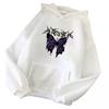 Fashion Women's Casual Long Sleeve Hooded Printed Ladies Sweatshirt Tops