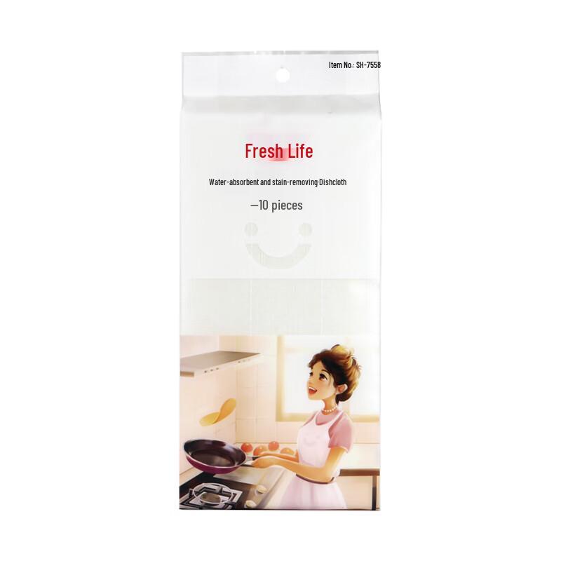10-Pack Kitchen Cleaning Dishcloths
