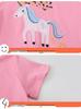 Girls' Fashionable Princess Dress with Cartoon Embroidery, Short Sleeve Formal Wear for Spring and Summer.