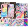 Phone Case For Samsung A55 A16 A56 A36 A35 A15 A53 A54 A33 A34 A25 A05S A52 A52S A14 A26 A71 Rainbow Clouds