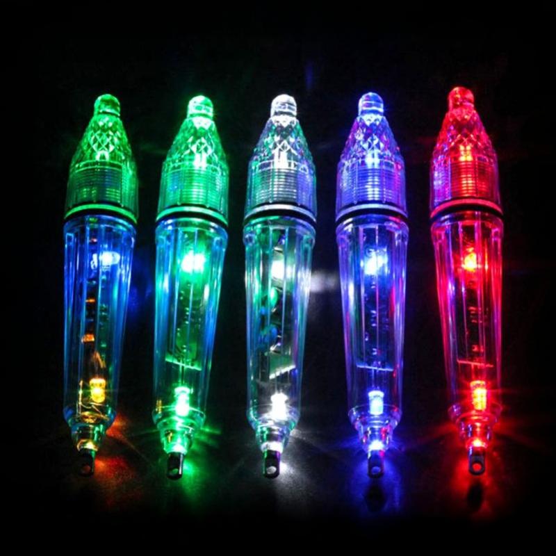 Battery Free Led Underwater Fish Lure Light Energy Saving Deep Sea Fishing Lamp For Sea Freshwater Shrimp Cage Night Fishing