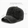 Solid Color Baseball Cap with Letter Patch Sun Hat Casual Duckbill Hat  Sports