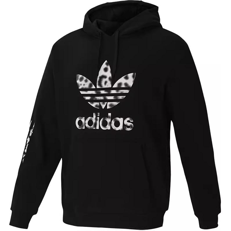 Adidas Originals Animal Hoodie Sweatshirt Men Tops Black GT4362