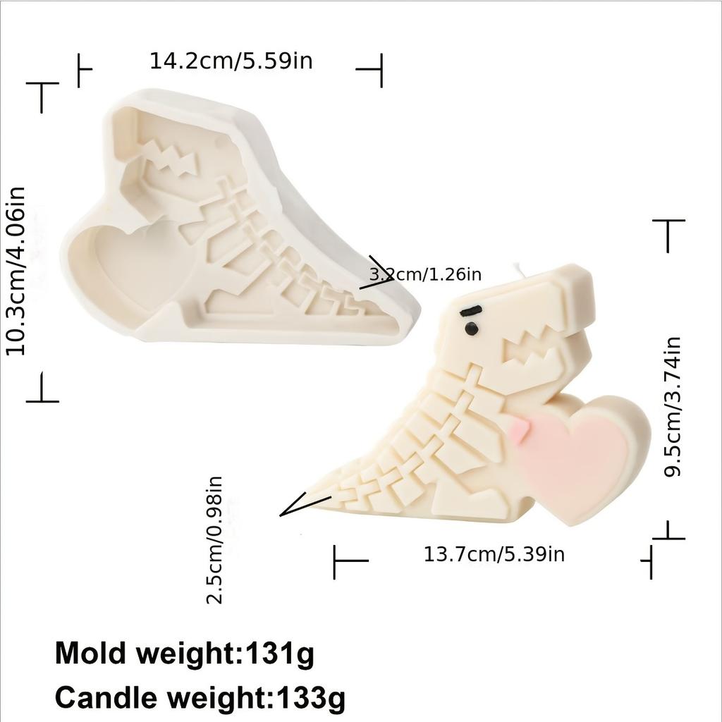 Cute Rabbit Bear Silicone Soap Mould DIY Flower Bunny Cat Candle Resin Plaster Making Heart Animal Mold DIY Gift