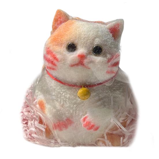 Realistiškas katės suspaudžiamas žaislas Lėtas atšokimas Minkštas TPR streso ir nerimo malšinimas Nešiojamas vaikams Paaugliams Suaugusiesiems Kačiukams Gyvūnams gniuždo jutimo žaislas