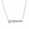 Mama Necklace Family Day Gift Mom Heart Pendant Golden Finish Boy for Moms,