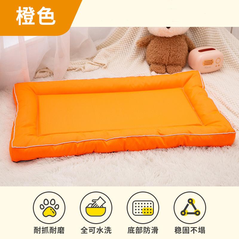 Waterproof Dog Bed Oxford Pet Cushion for All Seasons Thickened Memory Foam Filling Bite-resistant Pet Mat Pet Supplies