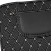 PU Leather Seat Anti Kick Mats Universal with Storage Bag Holder Waterproof for Truck