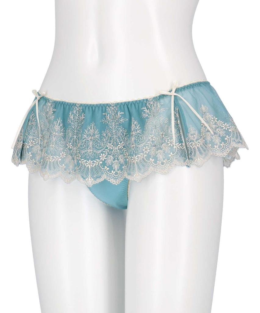 Amphi Thong Panties Pair with Hold Day Bra Women's PYJ593, BYJ393, Non-Pinch (Back)