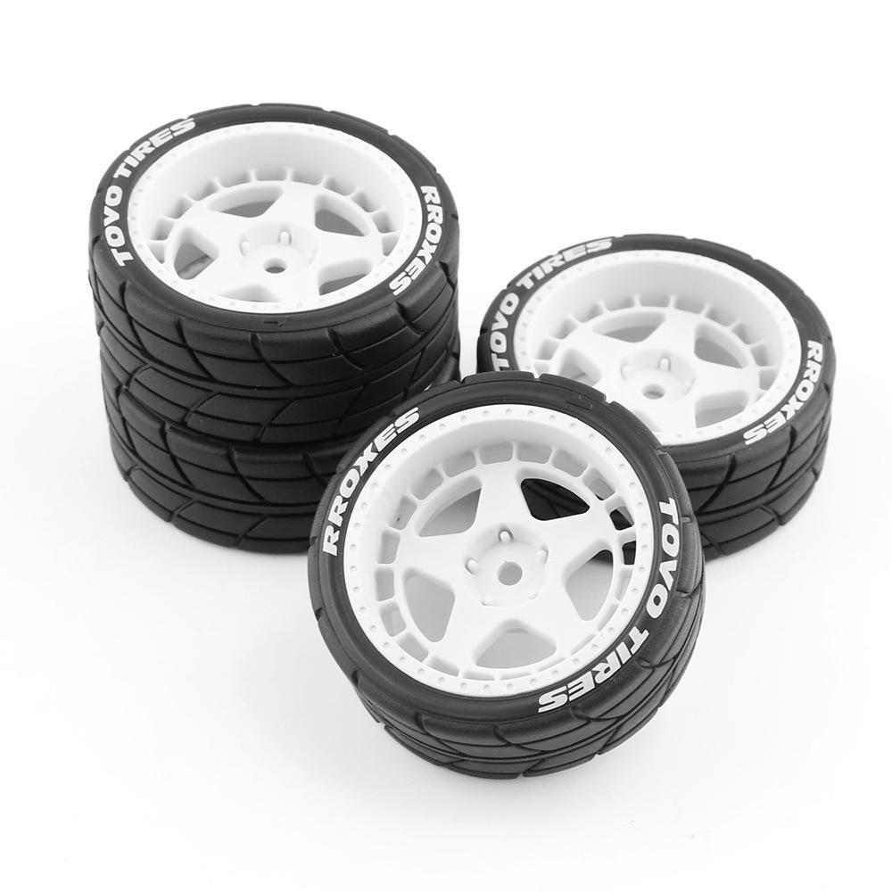 

Rc Car Accessories HPI Kyomiya 1:10 WRC TT02 XV0 Rally Universal Drift Ford Pickup Wheel Hub And Tires