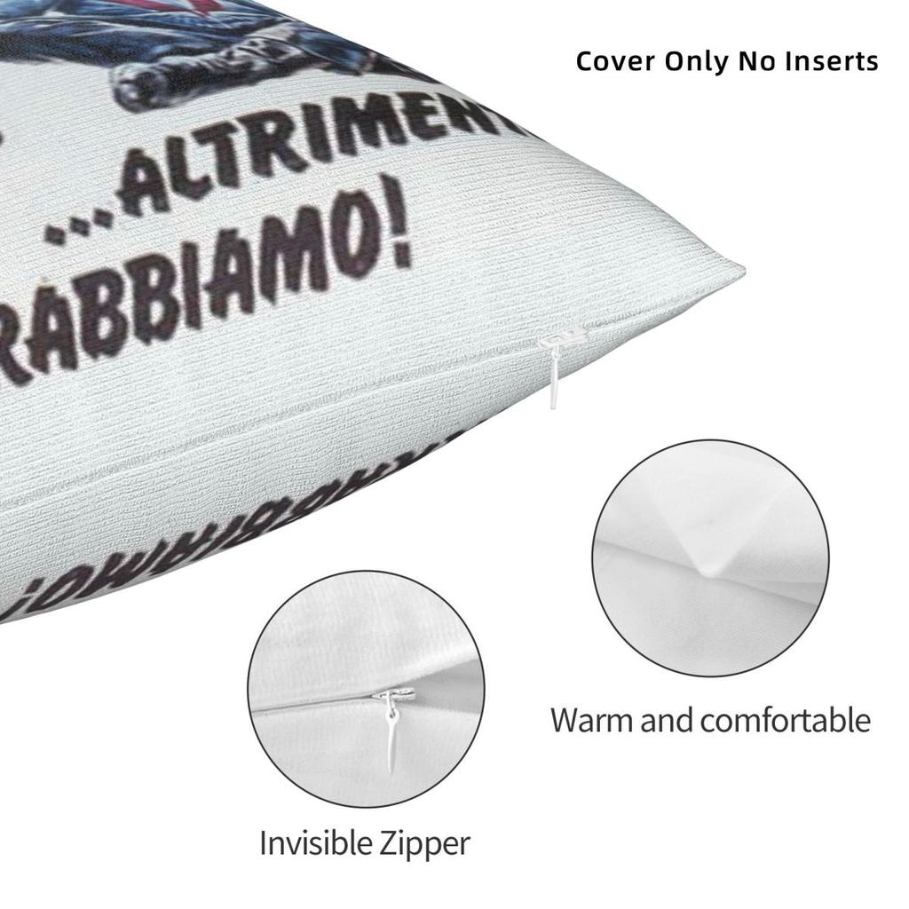 Maglietta Bud Spencer Terence Hill Pillowcase Cushion Comfort Throw Pillow Sofa Cushions Used for Home Bedroom Living Room