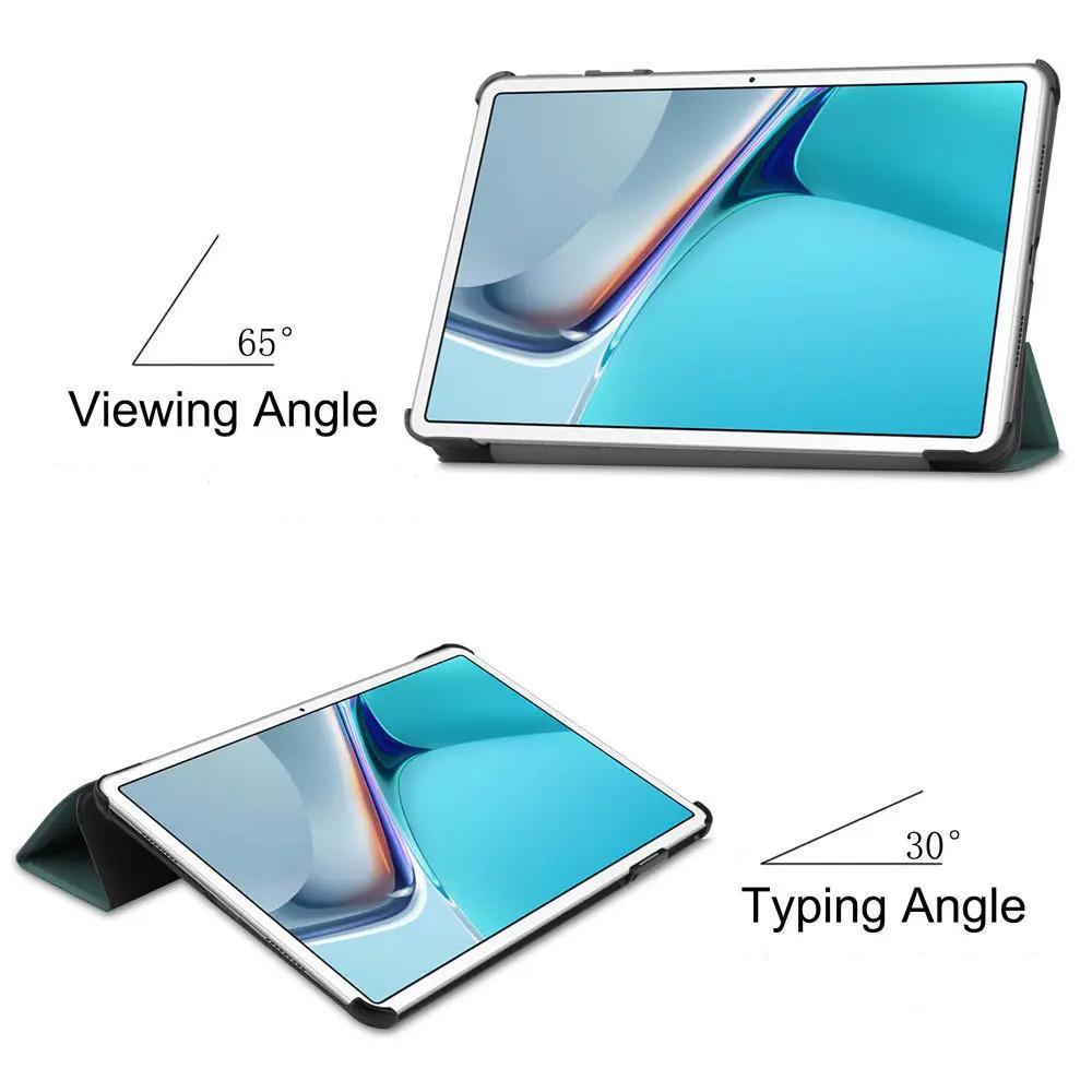 Fall für Huawei Matepad 11 Fall 2021 DBY-W09 DBY-L09 Mate Pad 10,95''Tablet Fällen Ultra Slim Leder Magnetische Stand Abdeckung funda