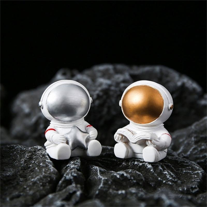 Silicone Astronaut Ice Cubes Tray Popsicles Making Tool for Home Gatherings and Beverage Decorations Drink Accessories