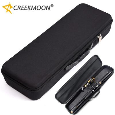 Custodia rigida per canna da pesca e mulinello in EVA, custodia portatile per canna da pesca, portaoggetti per attrezzatura da pesca