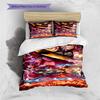 Cartoon Pattern Bedding Quilt Set Quilt Cover Pillowcase Home Decoration Birthday Gift (1 * Duvet Cover + 2 * Pillowcase, Without Core)