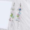 Handmade Resin Jellyfish Beaded Keychain Wind Chime Inspired Phone Strap Lightweight Stylish For Travel Photography