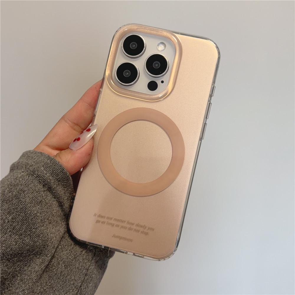 

Stylish Gold Magnetic Double Layer Drop-Proof Phone Case for iPhone 14/13 17/16/15 PROMAX 15