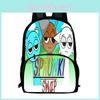 3d Sprunki Backpack Game Design Large Capacity Oxford Kids School Bag Gifts