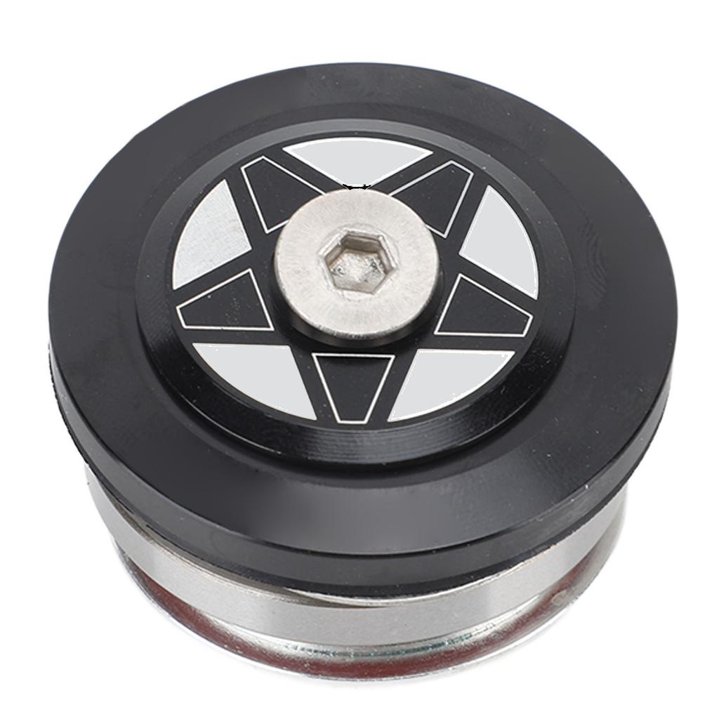 Bikes Headset Aluminum Alloy Double Bearings Colorfast Bicycle Front Fork Bowl Set for 41.8mm Straight Tube Frames