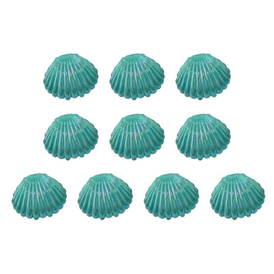 Sea Shell Candy Box Mermaid Shell Treat Container Plastic Chocolate Box Jewelry Holder for Wedding Birthday Shower Decoration
