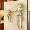 Skull Fridge Magnet 3D Printed Skeleton Refrigerator Sticker Deformable Joint Figurine Home Decoration Fridge Decoration