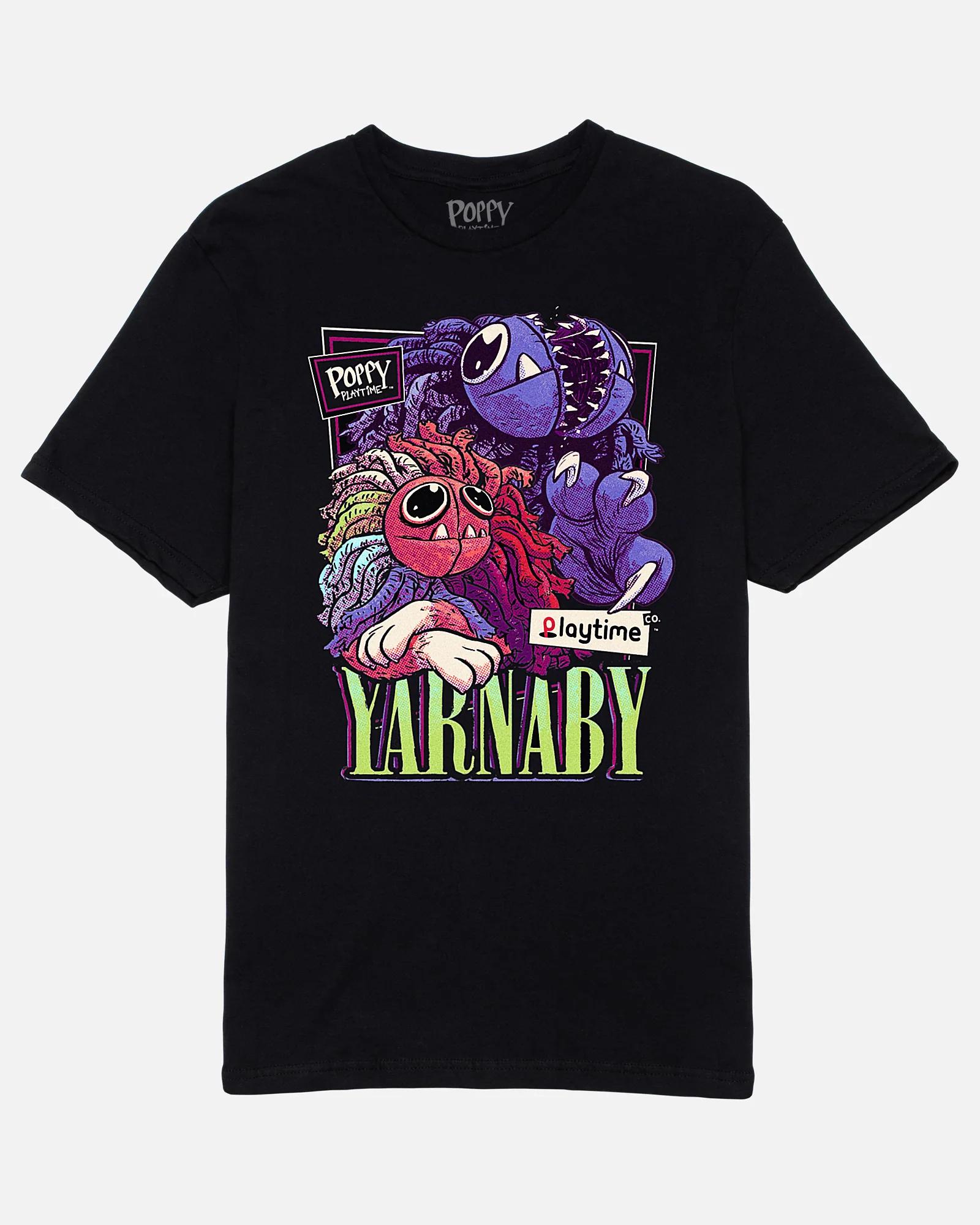 

Yarnaby Lazy Tshirt Portrait Poppy Game Time 2026 Summer New Hot Unisexs Womens Cotton Oversized Tshirt Street Wear Y2K S