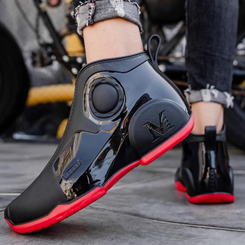 Stivali da Pioggia, Scarpe da Uomo, Stivali da Pioggia, Impermeabili, Antiscivolo, Resistenti all'Usura, Outdoor, Specifici per Giorni di Pioggia, Pesca, Scarpe da Acqua da Lavoro